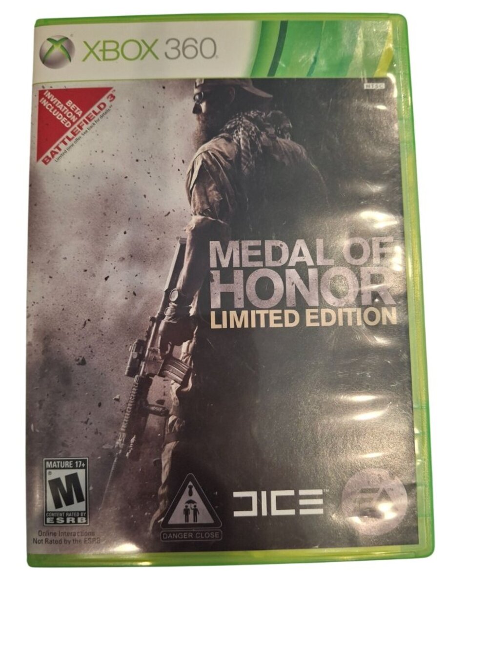 Medal of Honor Limited Edition Xbox 360 2010 EA DICE FPS Shooter CIB Tested